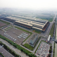 Estructura de acero de gran amplio edificio de plantas industriales